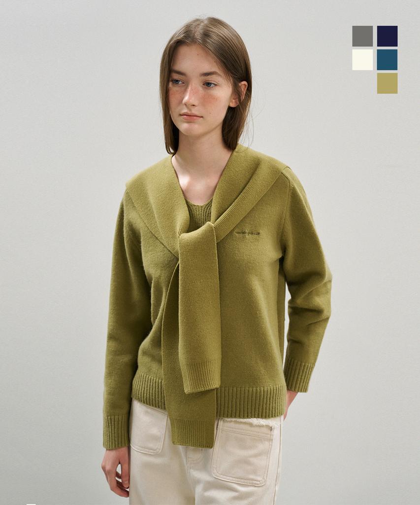 HANE Solid Core V-Neck Knit 5 Colors