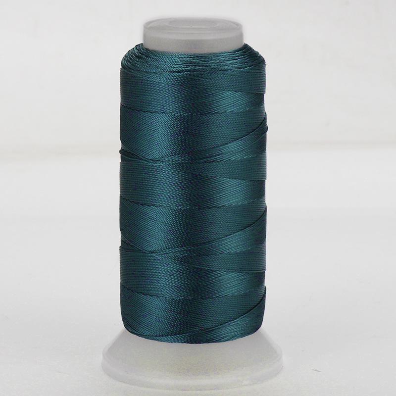 Czerwony pleciony sznurek 0,8 mm 18-żyłowy do nawlekania koralików, węzłów chińskich, frędzli, owijania drutem i bransoletek DIY.