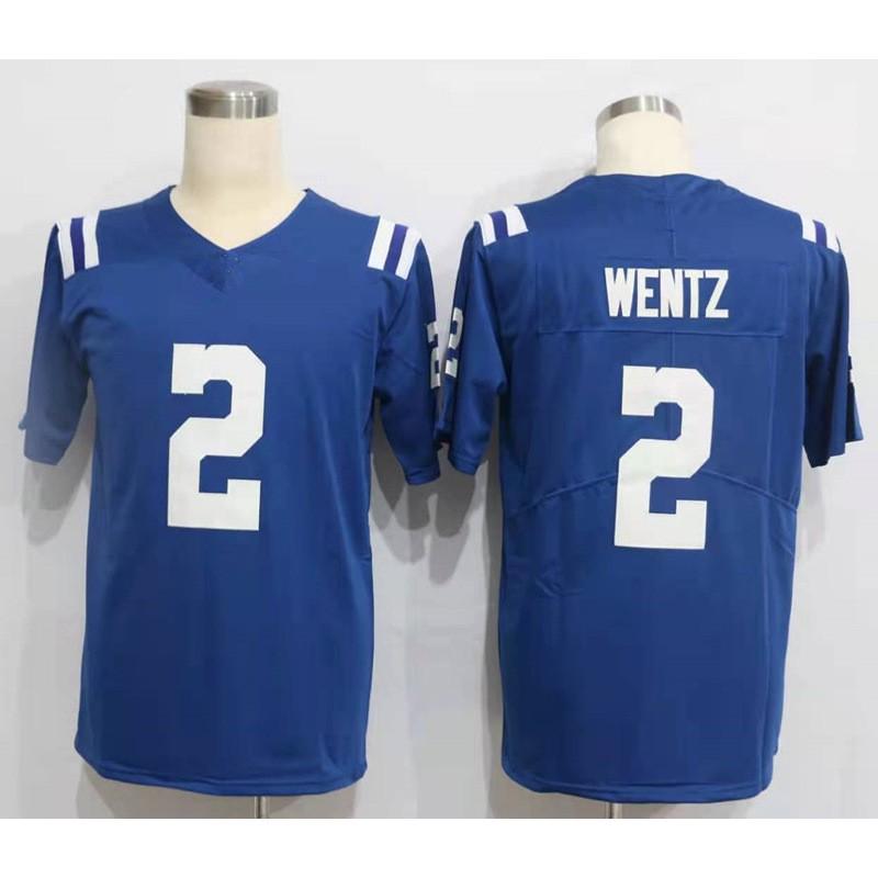 Mens NFL Indianapolis Colts Football Jersey Custom Name Number Cotton Blend Sports Uniform Fans