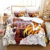 3D Anime Kawai Young Girls Kanokon Beding Set Printed Bed Linen Set With Pilowcase Soft Duvet Cover Soft Single Double Quen Super King-Sized Dimension