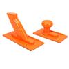 2Pcs Woodworking Push Block Plastic Carpenter Safety Tool for Table Saw Router Jointer Shaper Bandsaw Router Orange