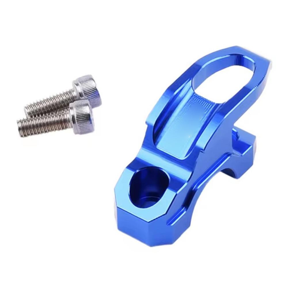 Scooter Brake Master Cylinder Holder Clamp Bracket with Helmet Hook for Handlebar Mounted Bag Hook and Helmet Storage