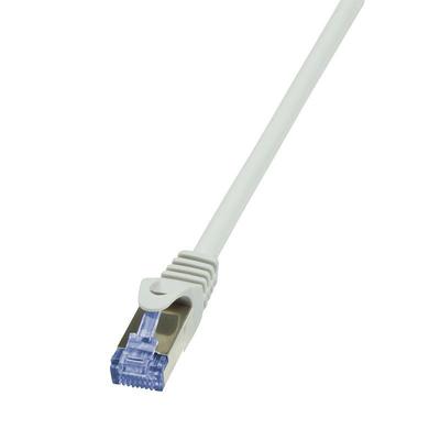 Patchcord LogiLink CQ4032S Cat.6A/7 600 MHz S/FTP PIMF 1,00m Szary
