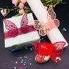 Fashion Cutting Mold Napkin Ring Pattern Lovely Paper Metal Embossing Tool Thin for Gift Model