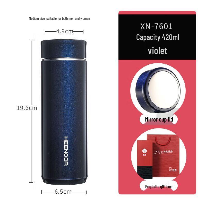 Xinuo Double-Layer Glass Tea Infuser Bottle