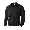 Young Men Fashion Sweater With Knit And Mock Collar For Casual Autumn Wear