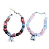 Halloween Spiders Charm Bracelets Couple Jewelry Fashioin Colorful Beaded Bracelet Simple Wristband Adjustable Bangle