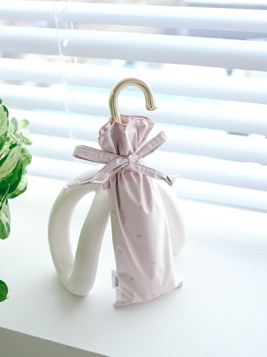 WPC. WPC. Yangsan Heartmellow Blackout UV-Blocking 3-Tier Umbrella 801-17761-102 pink