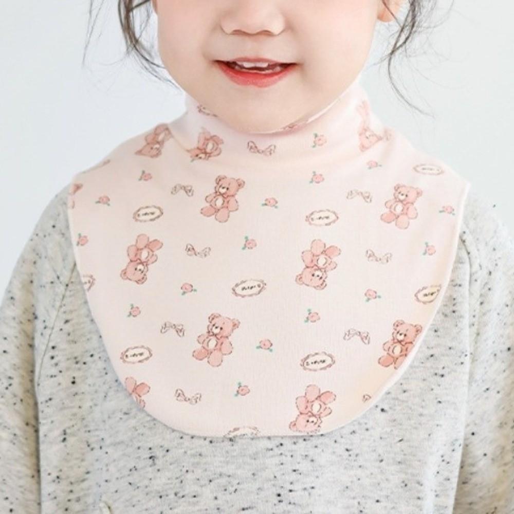 Solid Color Toddler Neck Warmer Detachable Hijab Extensions New Mock Neck Cover For Boys Girls