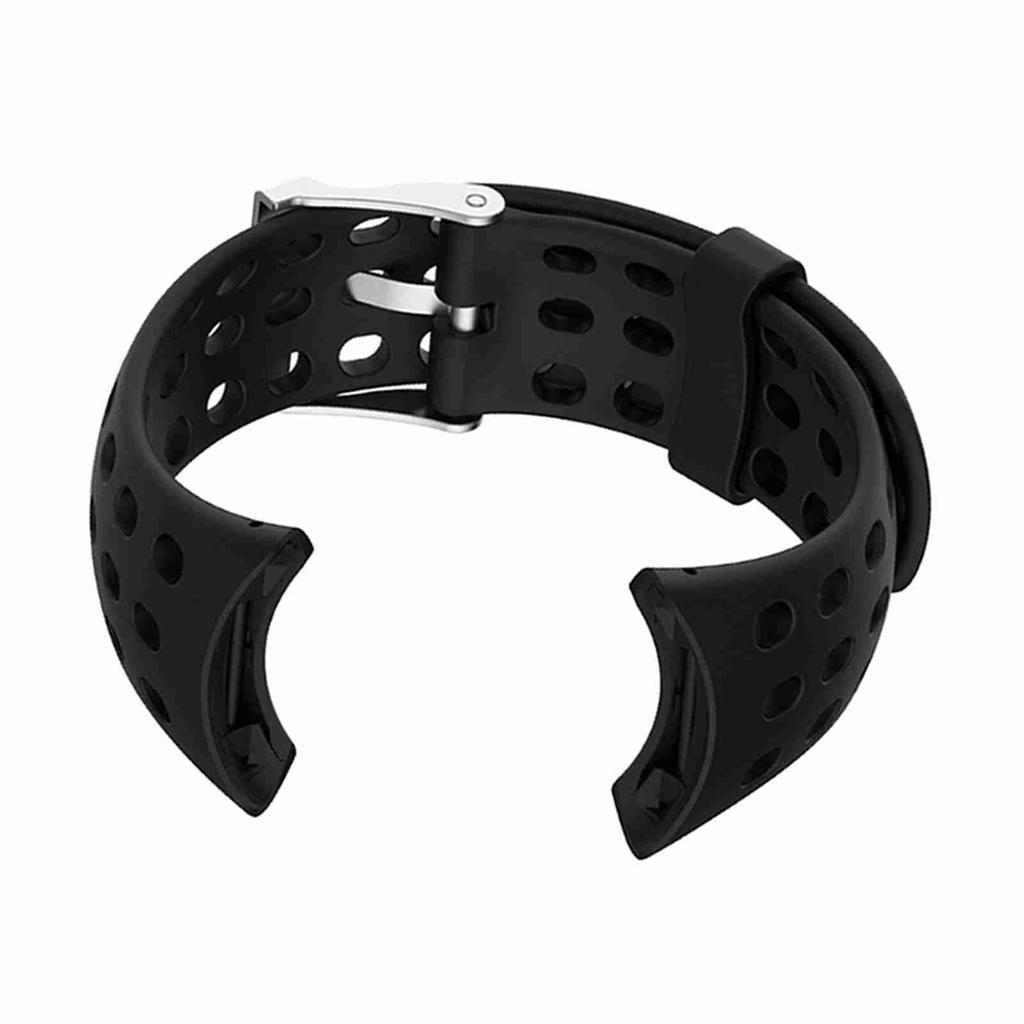 Silikon Gummi Herre Smartklokke Armbånd Armbånd for Suunto M1 M2 M4 M5 (Svart)