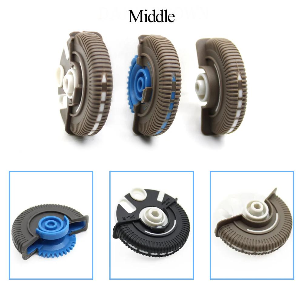 2/3PCS Set Car Front Air Conditioning AC Vent Rolling Wheel For Mercedes BENZ E Class W211 E200 E300 E230 E260 E280 2003-2008