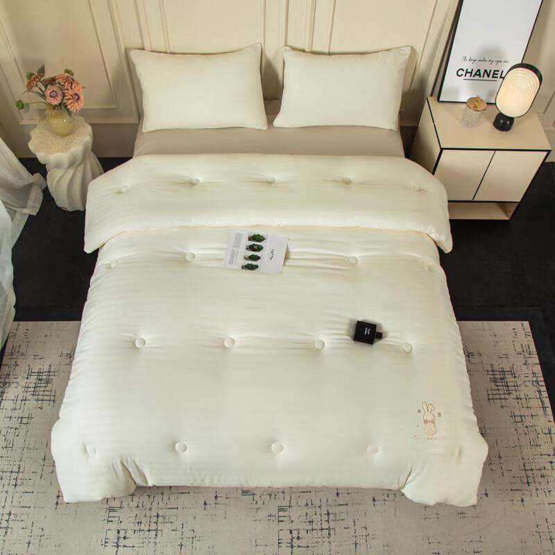 MINISO Washed Jacquard Antibacterial Silk Cotton Quilt
