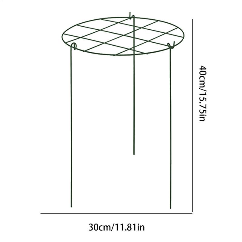 Plant Trellis Indoor Stable 3 Pieces Iron Plant Support Multifunctional Garden Supplies For Potted Planter Propagation Raised