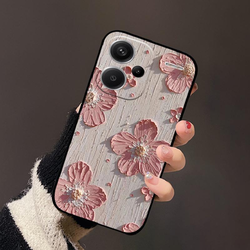 For Redmi Note 13 Pro+ Case 13 Pro Plus Stylish Painted Soft Silicone TPU Phone Shell For Redmi Note13 Pro 4G 5G Cover Protector