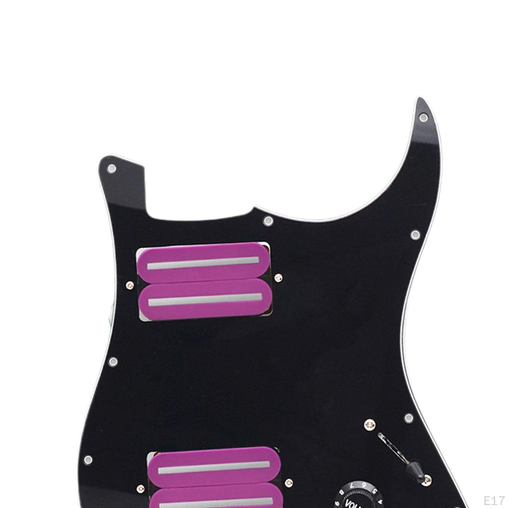 Electric Guitar Pickguard Pickup Pre-Wired Assembly Wiring Loaded for ST