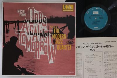 LP Skiva MODERN JAZZ QUARTET - Odds Against Tomorrow LAX3113 UNITED ARTISTS 1976 Japan Jazz Begagnad