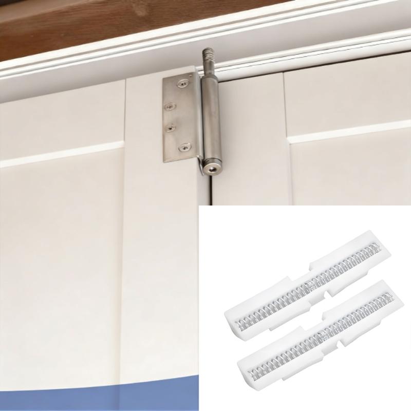 Heavy Type Spring Loaded Sliding Door Rail System Ensuring Quiet Reliable Performances for Home Office Environment