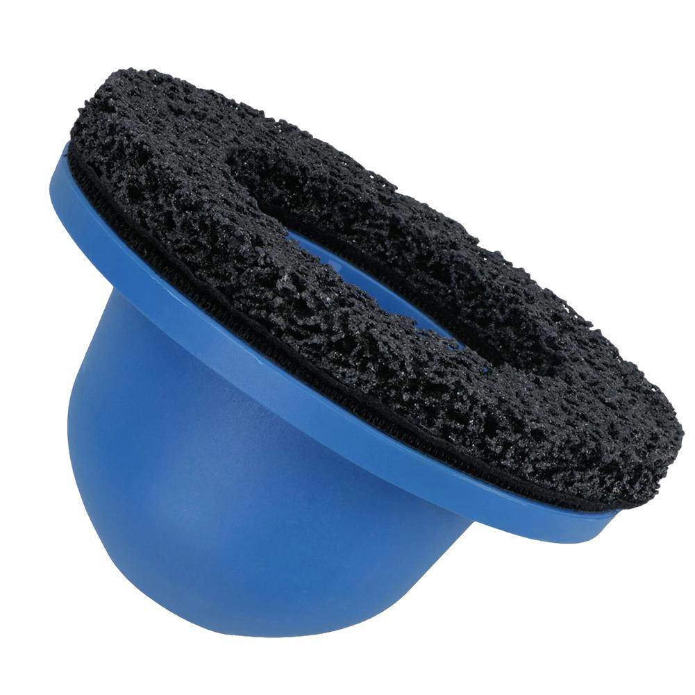 150mm Wheel Hub Grinder Silicon Carbide Disc Wheel Hub Resurfacing Kit Universal Hub Cleaner Tire Change Rim Cleaning Tool