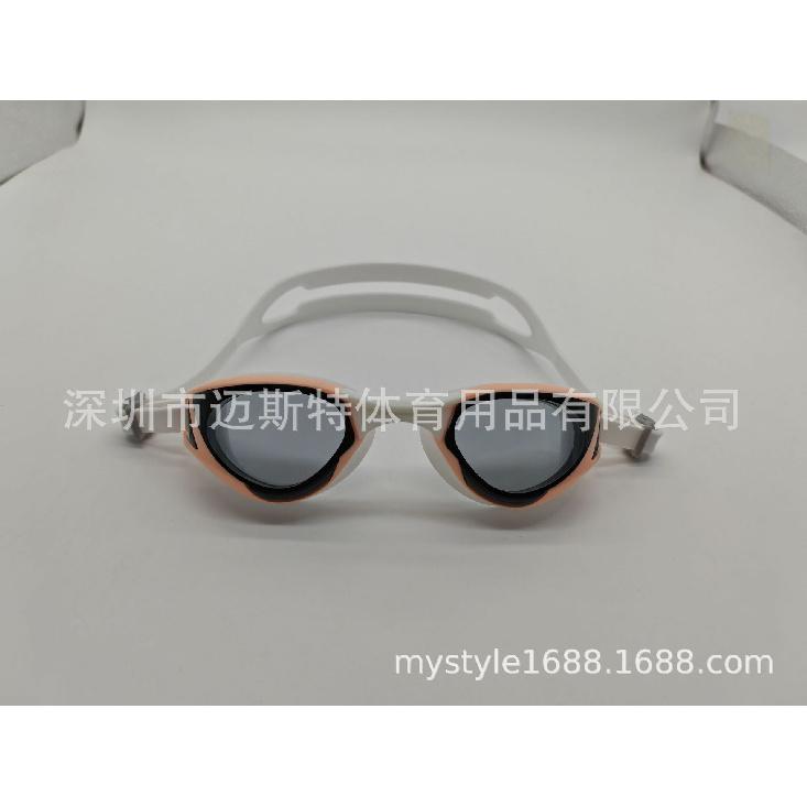 New model of swimming goggles, automatic adjustment, high-definition, long-lasting anti-fog, electroplated swimming glasses Adult swimming goggles