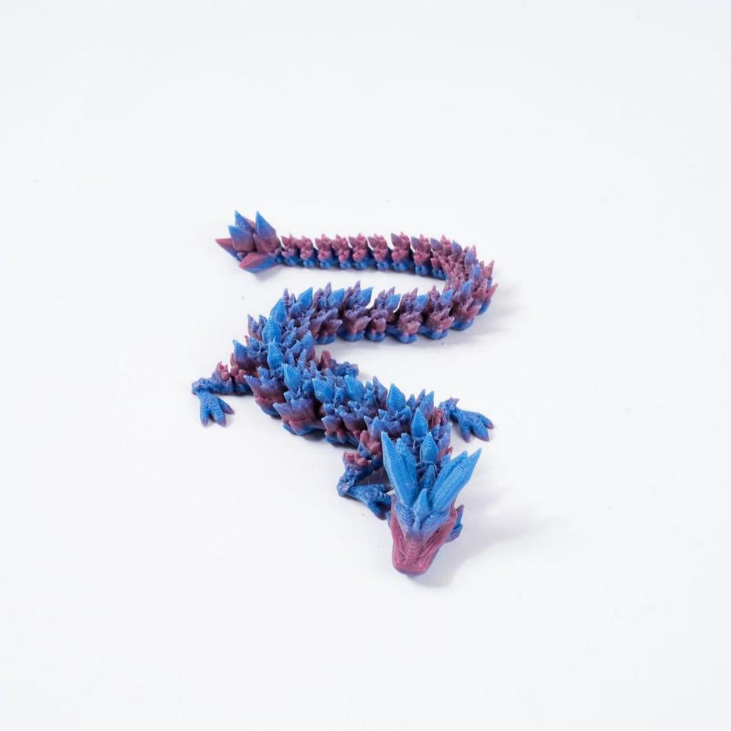 3D Printed Chinese Dragon Egg Ornament Toy Figurine Gift Craft