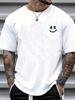 Drip Smiley Face Graphic Tee - Edgy X-Eyes Streetwear T-Shirt