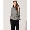 SON JUNG WAN Women S Check Dot Color Block Jacket Zjk6262210