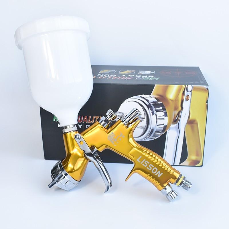 Portable Professional Paint Spray Gun 1.3mm Nozzle HVLP Paint Sprayer Furniture Car Clear Coat Spray Paint Tool