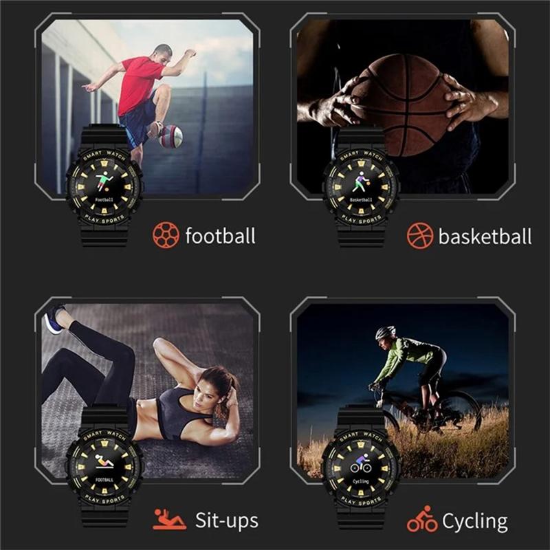 W50 Dynamic Heart Rate Sleep Monitoring Smart Watch Sports Bracelet for Ios/Android