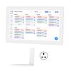 Calendario Digitale 15,6 pollici 1080P Full HD Touch Screen Interattivo Supporto da Parete/Scrivania per Pianificazione Senza Interruzioni Smart Family Planner