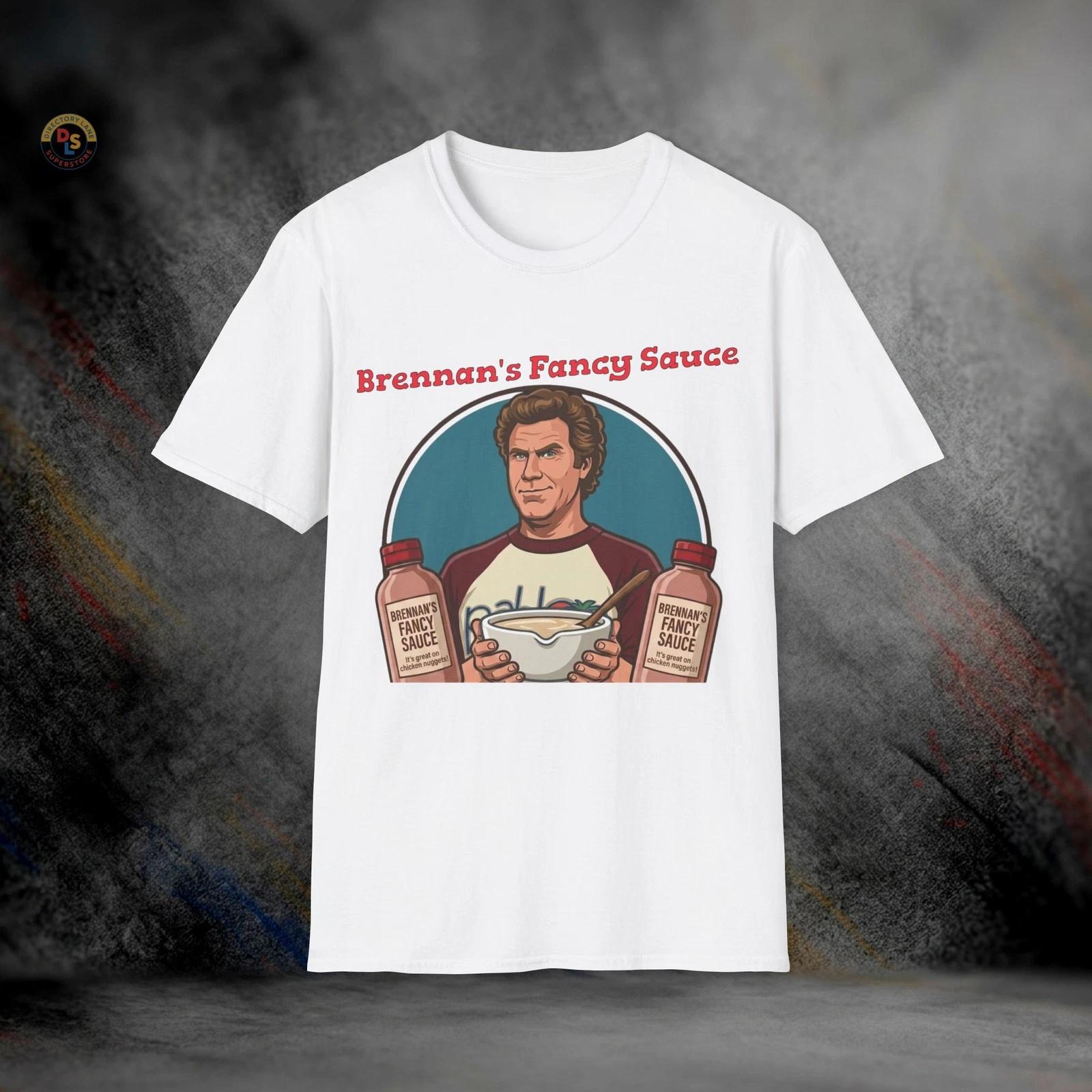 Brennan s Fancy Sauce Step Brothers T-Shirt | Softstyle Tee L