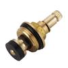Brass Slow Opening Spool Faucet  And Cold Water Spool G1/2 Kitchen Sink Mixer Tap Stream Sprayer Head Yellow Mixer Tap