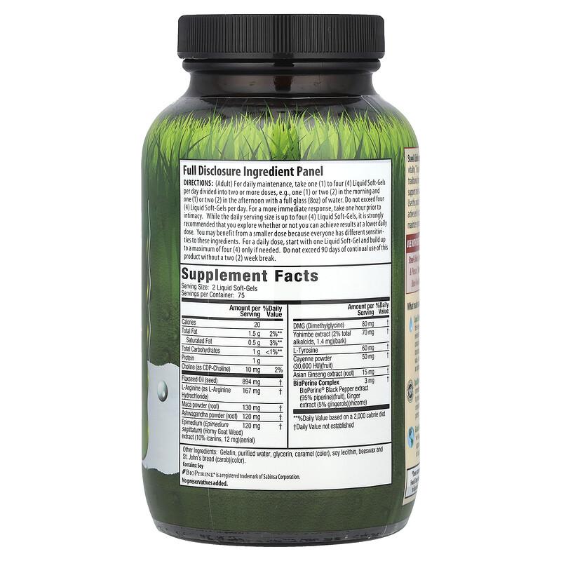 Steel-Libido®, 150 Liquid Soft-Gels