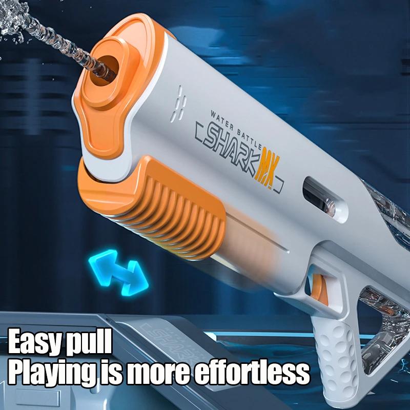 Large Size Pull-Out High-Pressure Water Gun Water Storage Gun Toys Portable Children Summer Beach Outdoor Toys For Kids Gifts