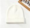 Autumn and Winter Solid Color Versatile Knitted Hat Men's and Women's Fashion Simple Wool Hat Street Trend Cold Hat Pullover Hat