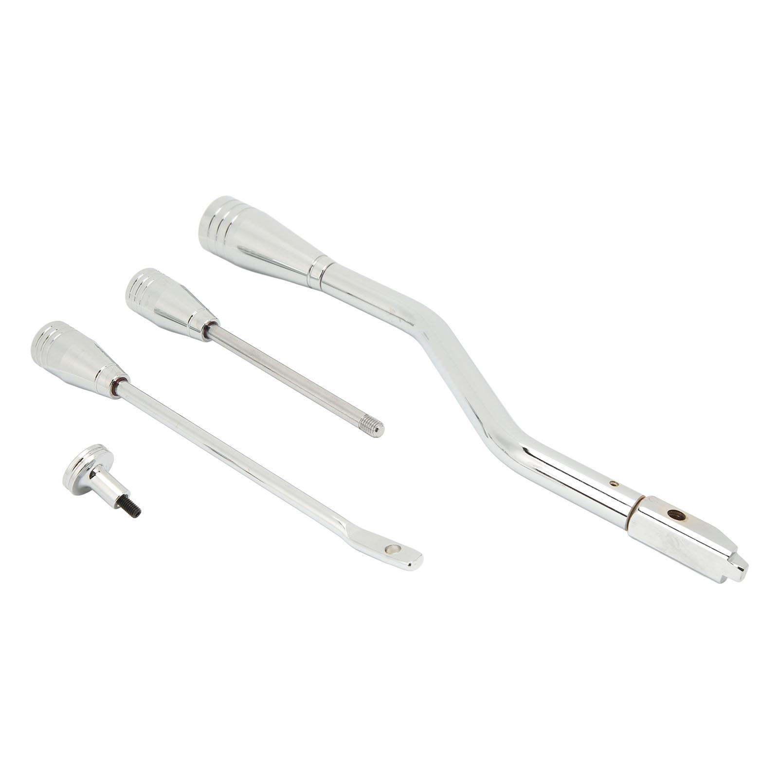 

Рычаг переключения передач Поворотник Аварийка Наклонный комплект Нержавеющая сталь Хромированный Полированный Защищенный от ржавчины Высокий