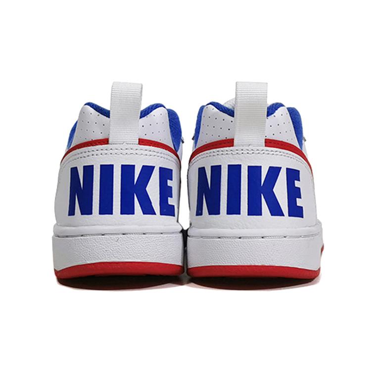 Nike Court Borough Low White Blue Red GS DM2420-164