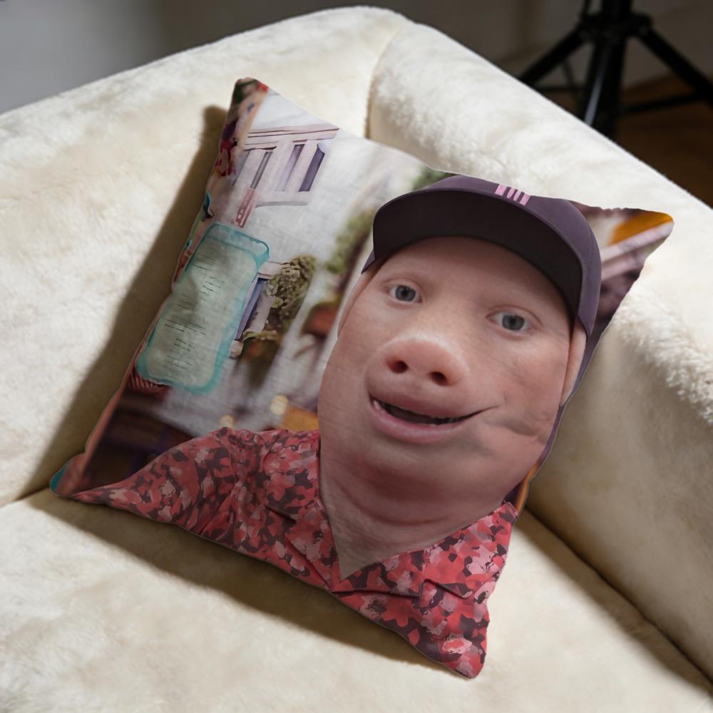 Hot JJohn Pork Is Callinging Cushion Cover Soft Decorative Pillow Case Suitable for Bedroom Sofa Car Travel Use