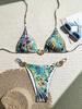 Women's Sexy Halter Neck Two-Piece Swimsuit for Beach & Hot Spring