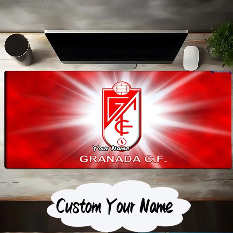 Custom Name Mouse Pad Granada Golden Crest  Mouse Pad, Gaming Mouse Pad, Keyboard Pad, Desk Decor for Computer Notebook Fan Birthday Gift