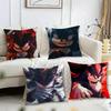 Husa de Pernă Anime Ariciul Shadow Reversibilă Pernă de Pluș – Pentru mașină, canapea, dormitor, perfectă ca cadou.