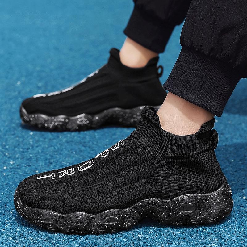 

Модная обувь Мужские лоферы Легкая дышащая летняя удобная повседневная обувь Кроссовки Zapatillas Hombre Слипоны Черный Размер 46 35