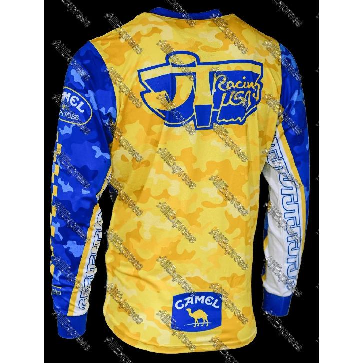 Jersey Enduro MTB Downhill Jersey de Bicicleta Motocross Mx Maillot Ciclismo Hombre Jersey Dh Off Road Montaña Bmx Jersey de Ciclismo