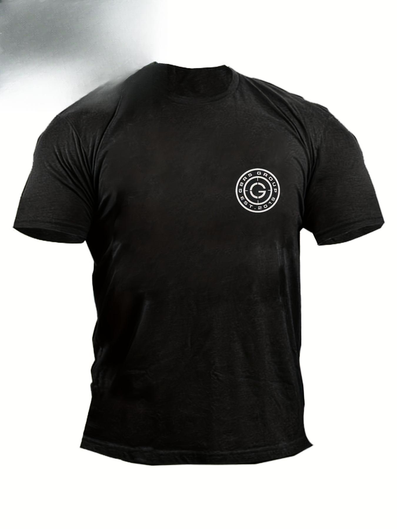 

GBRS Unisex T-shirt - Featuring a Striking Circular/geometric Pattern and a Crew Neck L