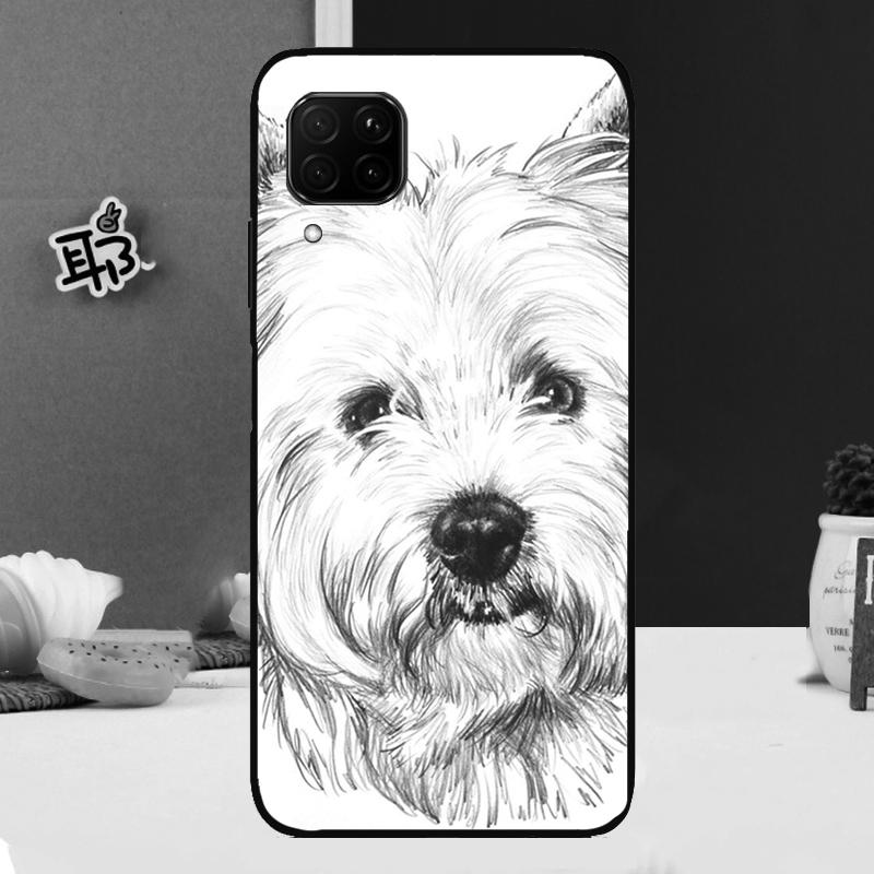 Westie Dog For Huawei Nova 10 9 SE 3i 7i 8i 11i 12i Y60 Y61 Y70 Y72 Y73 Y90 Y91 P20 P30 P40 Lite Case