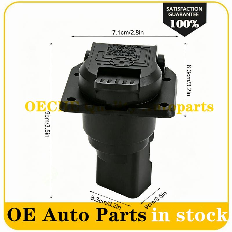 56038366AB Superior-7 Way Connector Trailer Hitch Tow Wiring Plug For Dodge Jeep Ram Durango 1998 - 2010 NEW