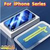 2Pcs For Apple iPhone 3pcs 16 Pro Max 15 14 13 12 11 XS XR Plus 5G Screen Protector Reinforced Glass
