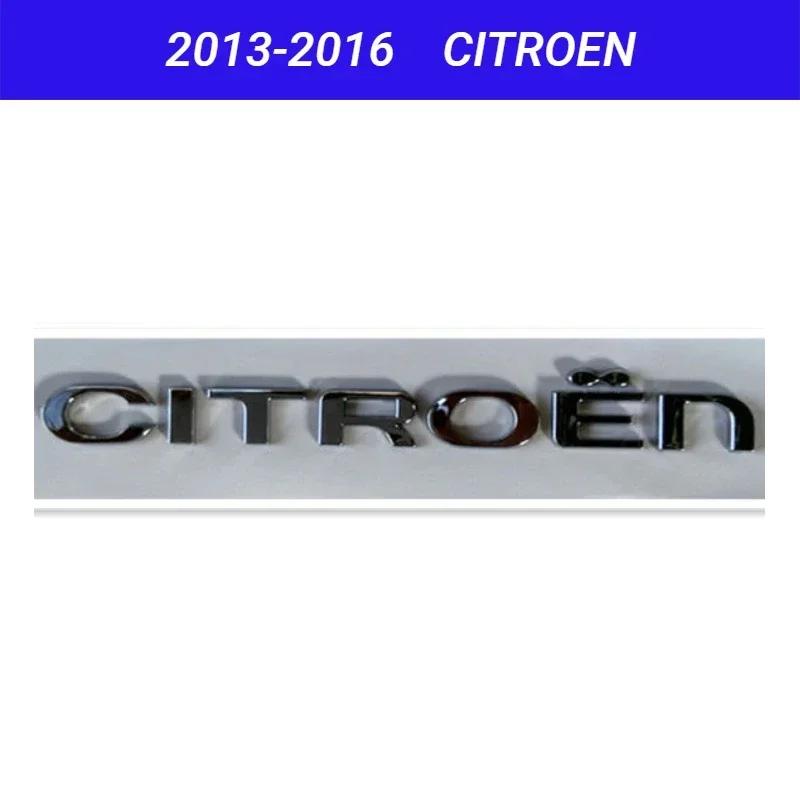 ABS Car Rear Trunk Emblem Badge Decal Sticker for Citroen Logo C5 C2 Exterior Auto Modification Accessory