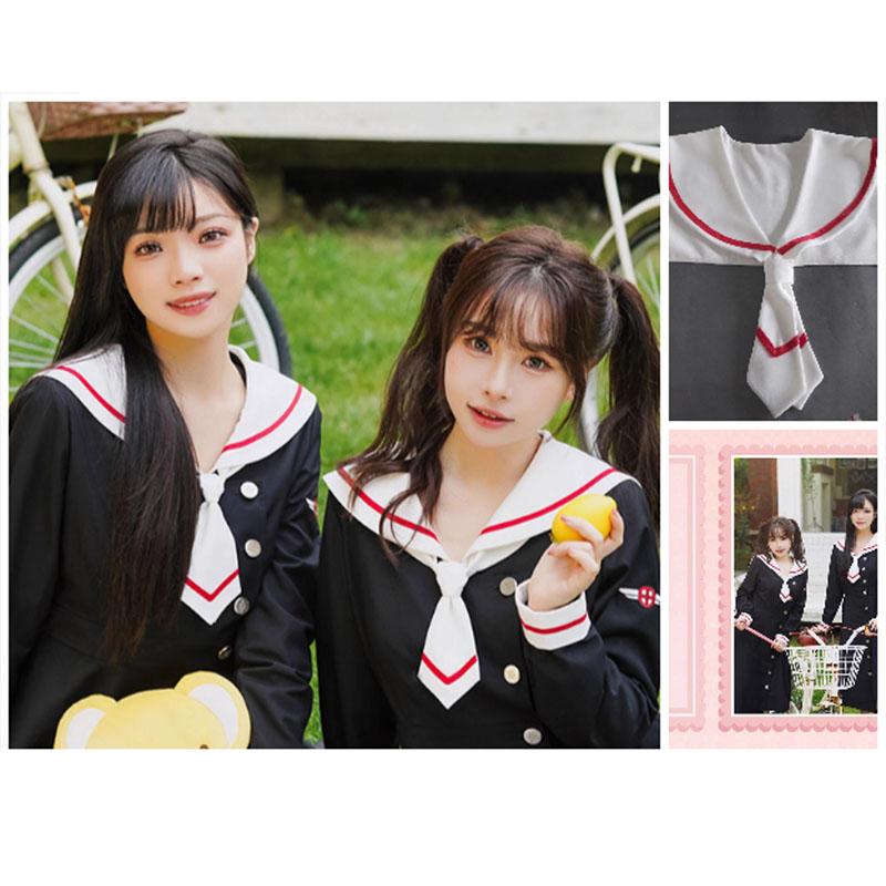 New Korean Style Decorative Fake Collar Women Sweet Navy Style Shawl Wrap For School Girl Necklace Vintage Short Poncho Capele