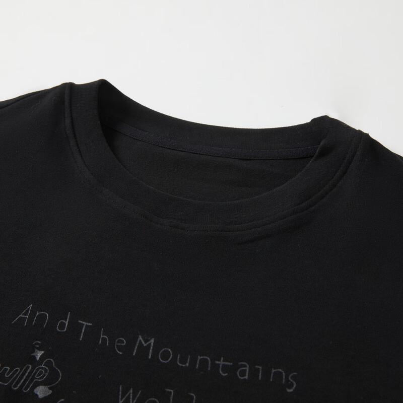 Elva' Island Women's Letter Print Long Sleeve Knit Top