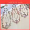 Dream Crystal Round Bead Dual Chain Fish Tail Phone Lanyard For Women And Men